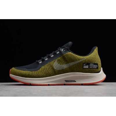 Nike Erkek Air Zm Pegasus 35 Shield Zeytin Yeşili / Metal Gümüş Koşu Ayakkabısı Türkiye - IWDLZZT4